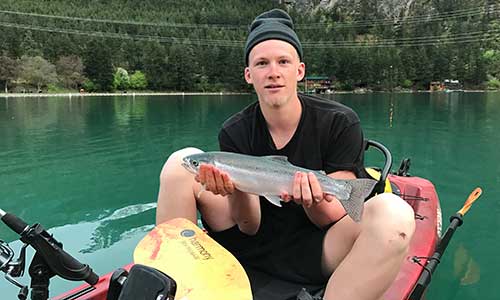 fraser canyon kayak fishing