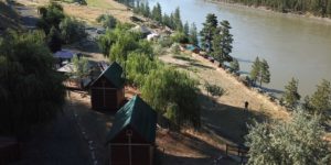 eco camping Fraser River