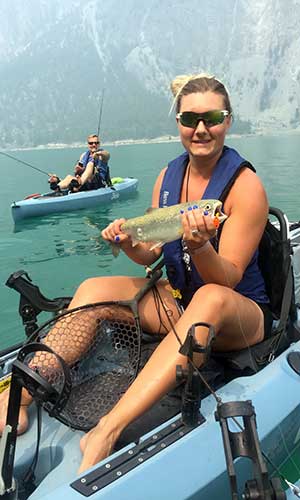 kayak fishing Fraser River