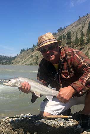 salmon trout fishing fraser canyon