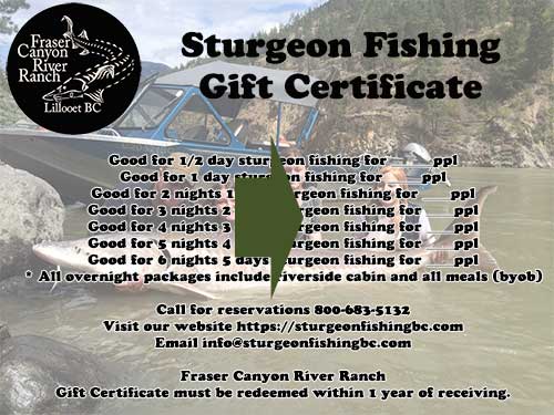 fishing gift certificates